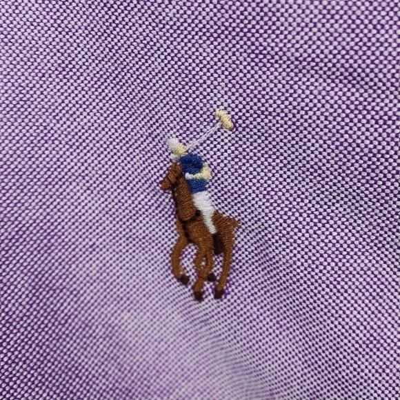 Ralph Lauren Classic Oxford Button Up Shirt Mens 4XLT Full Color Pony NWT $99 - Picture 5 of 8